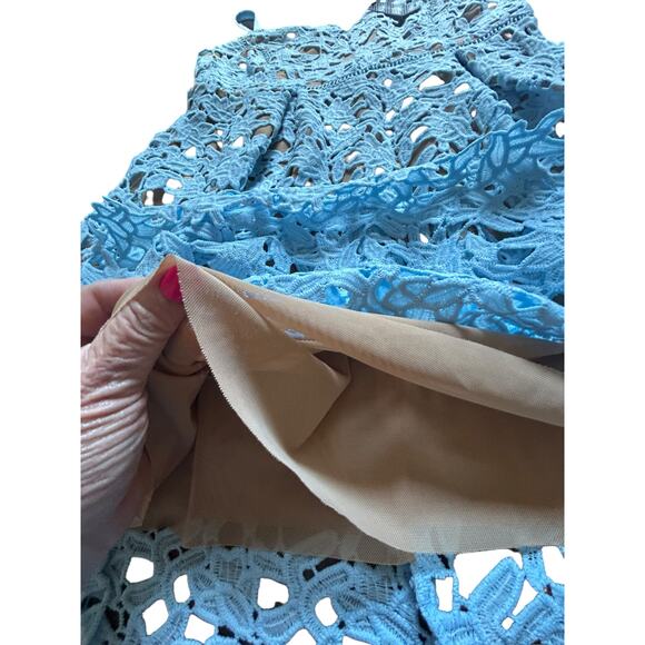 NWT City Chic Sky Blue So Fancy Dress - Size S/16 - Picture 9 of 16